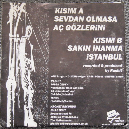 Rashit : Taksim'de Bangyjumping (7", EP, Cle)