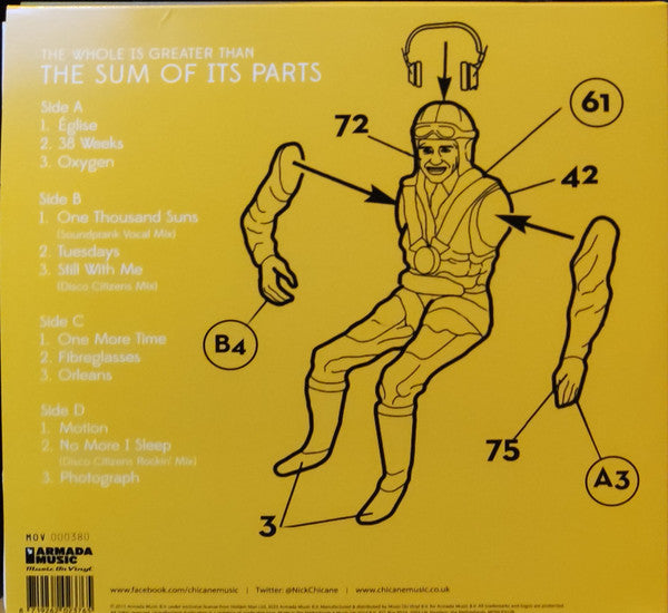 Chicane : The Whole Is Greater Than The Sum Of Its Parts (2xLP, Album, Ltd, Num, RE, Gat)