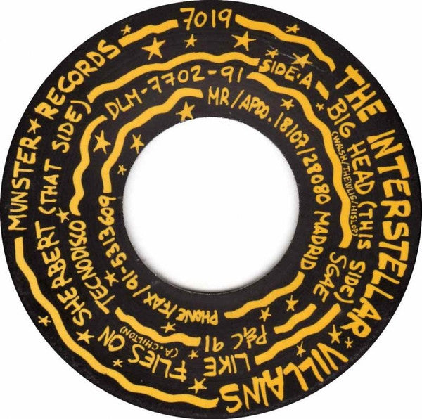 The Interstellar Villains : Big Head (7")