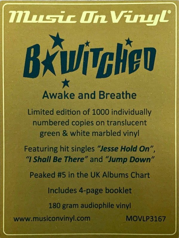 B*Witched : Awake And Breathe (LP, Album, Ltd, Num, Gre)