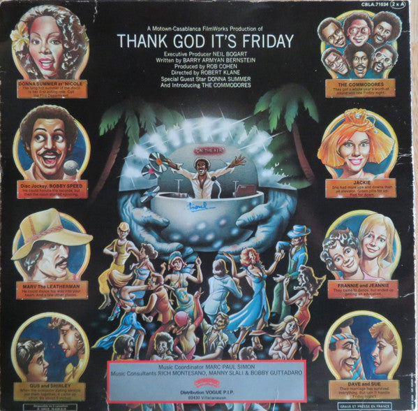 Various : Thank God It's Friday (The Original Motion Picture Soundtrack) (2xLP, Comp + 12", S/Sided)