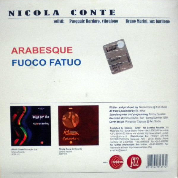 Nicola Conte : Jet Sounds (12" + 7" + S/Edition)