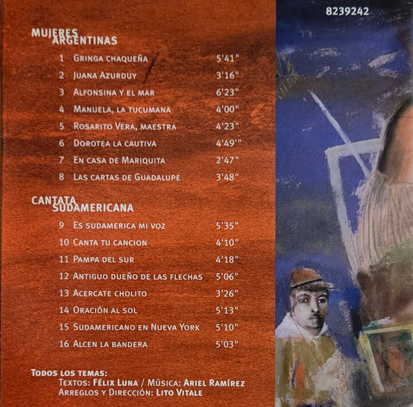 Patricia Sosa, Ariel Ramirez : Mujeres Argentinas/Cantata Sudamericana (CD, Album, RE)