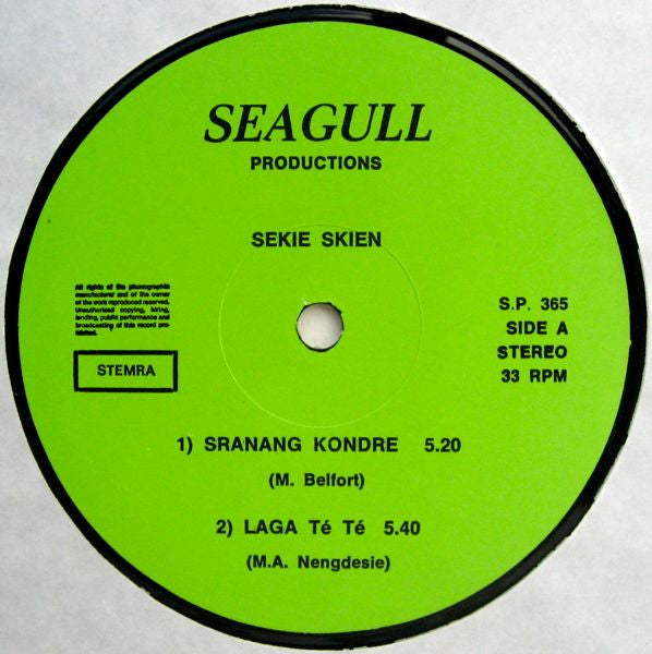 Sekie Skien : Oost West Thuis Best (12", Maxi)