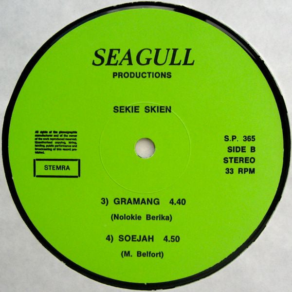 Sekie Skien : Oost West Thuis Best (12", Maxi)