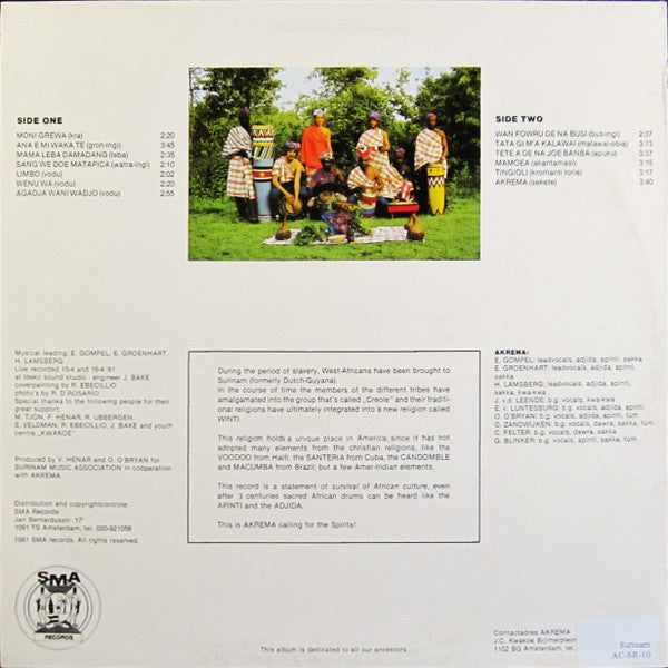 Akrema : Akrema (LP, Album)