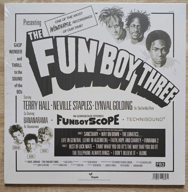 Fun Boy Three : The Fun Boy Three (LP, Album, RE, RM, Red)