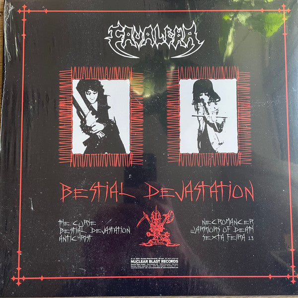 Cavalera : Bestial Devastation (12", EP, Ltd, RP, Ora)
