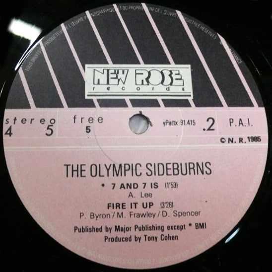 Olympic Sideburns : The Olympic Sideburns (LP, Album, Ltd + 12", EP)