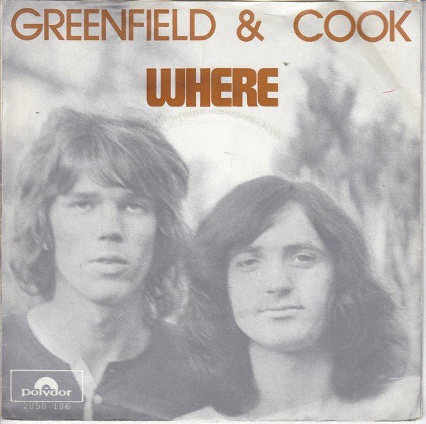 Greenfield & Cook : Where (7", Single)