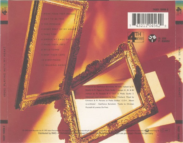 49ers : Playing With My Heart (CD, Album)