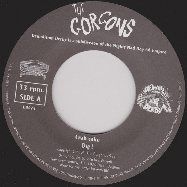 The Gorgons : Crab Cake (7")