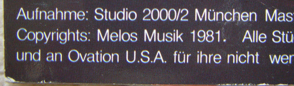 Siegfried Schwab : Guitaristics (LP, Album)