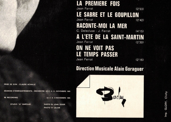 Jean Ferrat : Jean Ferrat (LP, Album)