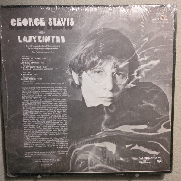 George Stavis : Labyrinths (LP)