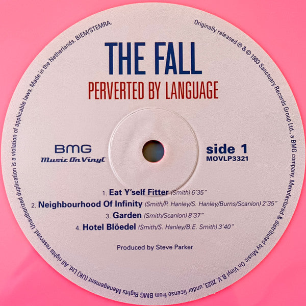 The Fall : Perverted By Language (LP, Album, Ltd, Num, RE, Pin)