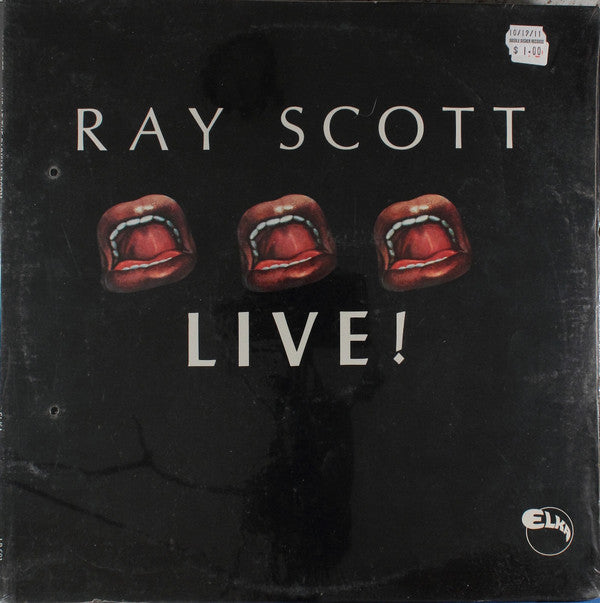 Ray Scott (5) : Live! (LP, Album)