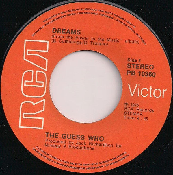 The Guess Who : Rosanne (7", Single)