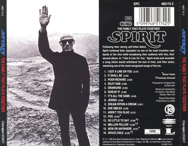 Spirit (8) : The Family That Plays Together (CD, Album, RE, RM)