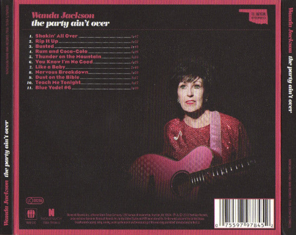 Wanda Jackson : The Party Ain't Over (CD, Album)