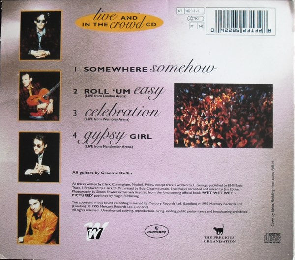 Wet Wet Wet : Somewhere Somehow (CD, Maxi, Dig)