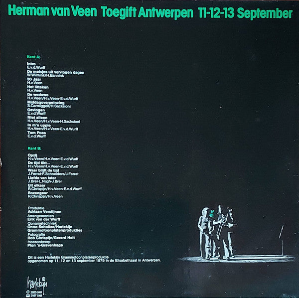 Herman van Veen : Toegift Antwerpen 11-12-13 September (LP)
