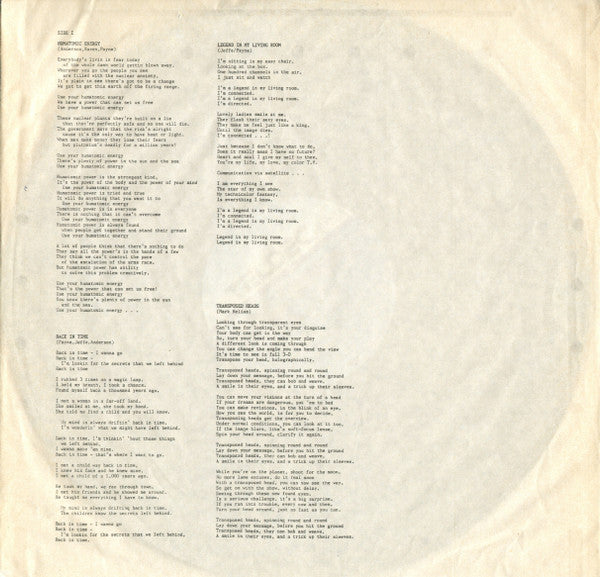 Slickaphonics : Humatomic Energy (LP, Album)