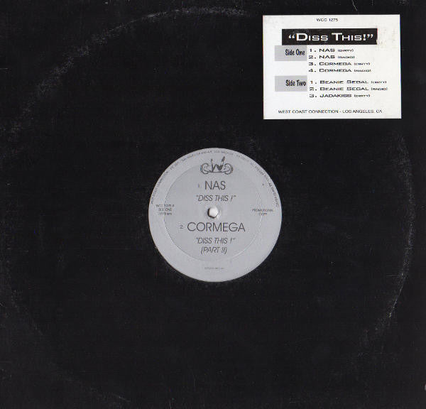 Nas / Cormega / Beanie Sigel / Jadakiss : Diss This (12", Single, Unofficial)