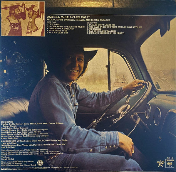 Darrell McCall : Lily Dale (LP, Album)