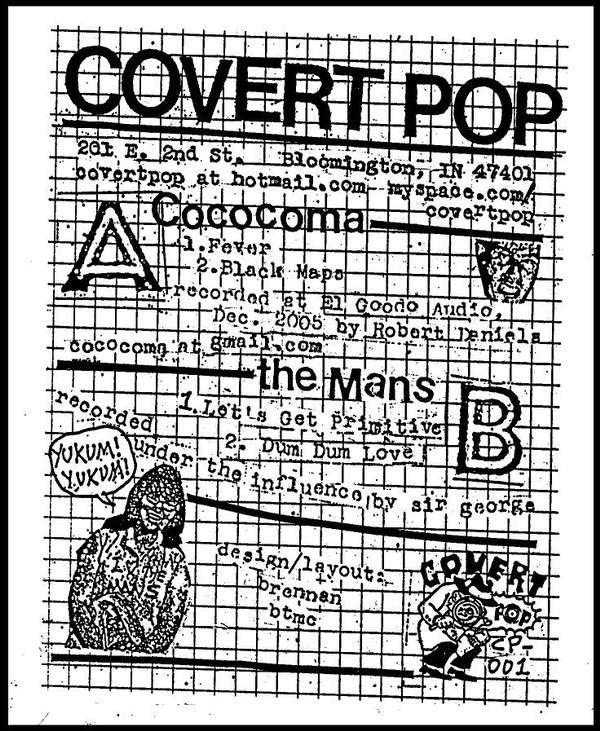 Cococoma And The Mans : Split (7")