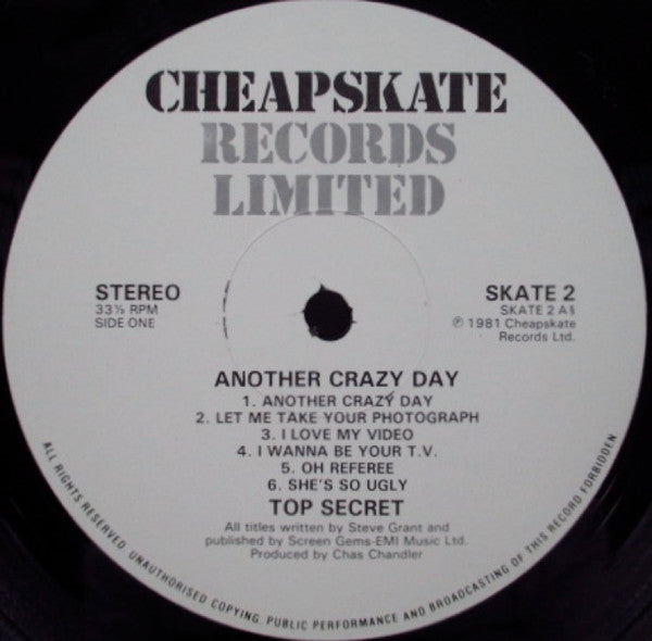 Top Secret (15) : Another Crazy Day (LP)