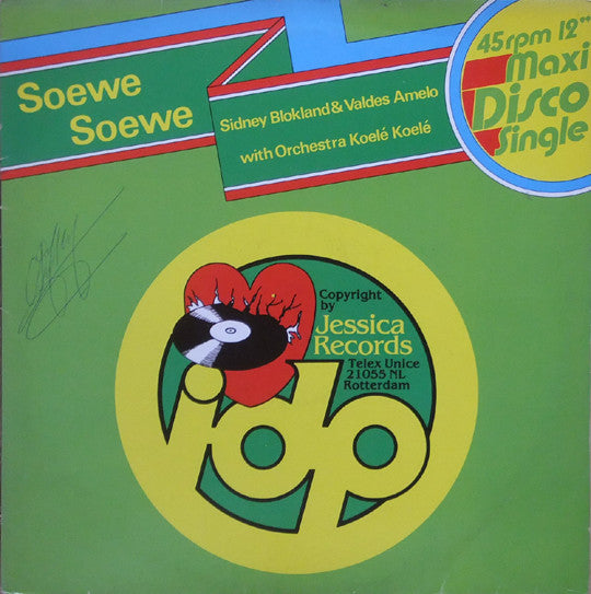 Sidney Blokland & Valdes Amelo With Orchestra Koelé Koelé : Soewe Soewe (12")
