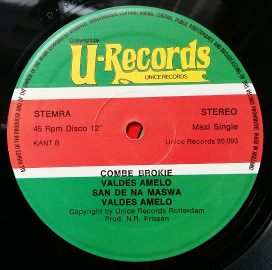 Sidney Blokland & Valdes Amelo With Orchestra Koelé Koelé : Soewe Soewe (12")