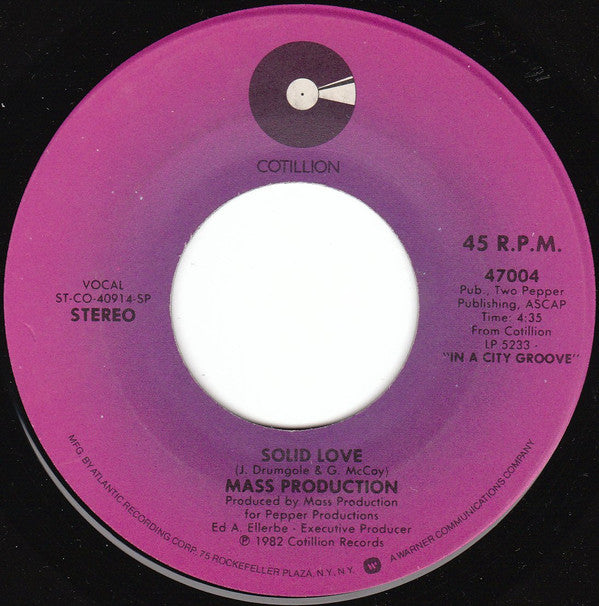 Mass Production : Inner City (7")