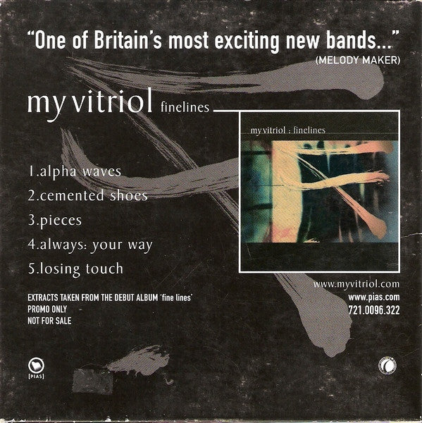 My Vitriol : Albumsampler (CD, Promo, Smplr)