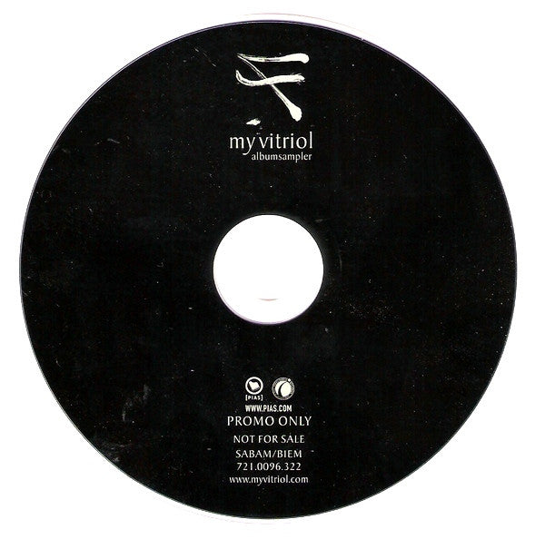 My Vitriol : Albumsampler (CD, Promo, Smplr)