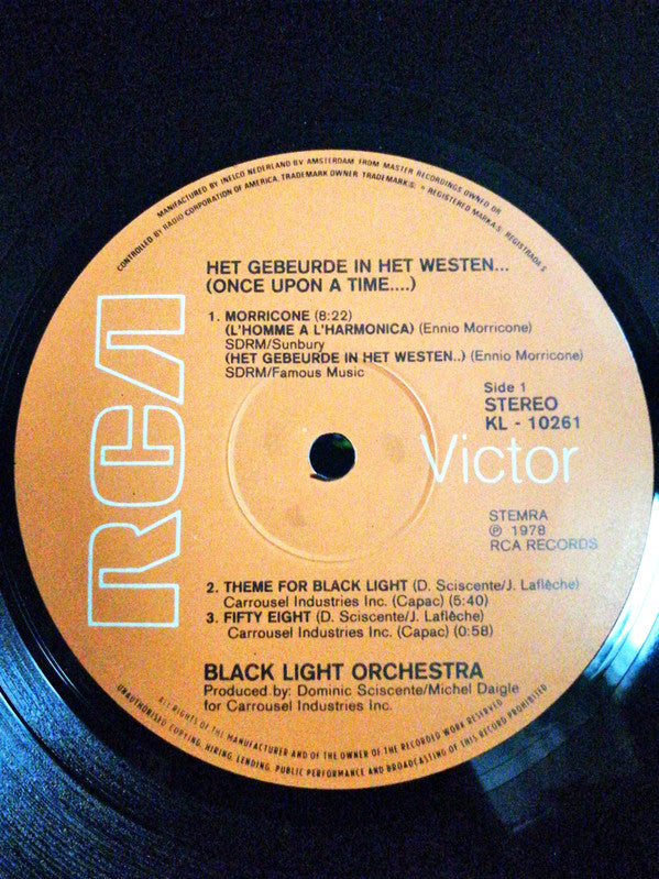 Black Light Orchestra : Het Gebeurde In Het Westen (LP, Album)