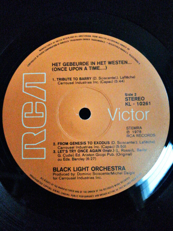 Black Light Orchestra : Het Gebeurde In Het Westen (LP, Album)