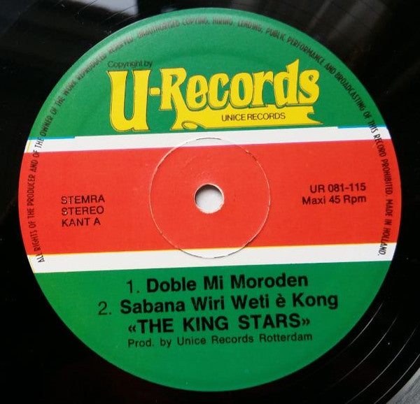 The King Stars : Lobie Foe Monie (12")