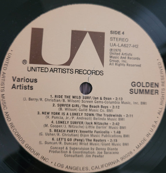 Various : Golden Summer (2xLP, Comp)