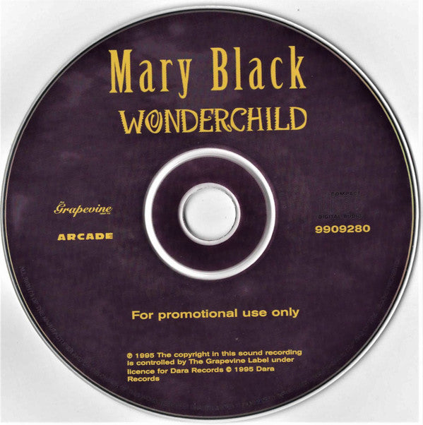 Mary Black : Wonderchild (CD, Single, Promo)