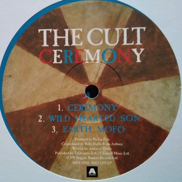 The Cult : Ceremony (LP, Blu + LP, Red + Album, Ltd, RE)