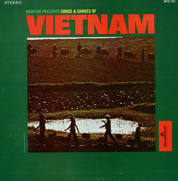 The Vietnamese National Song and Dance Ensemble : Songs & Dances Of Vietnam (LP, Album)