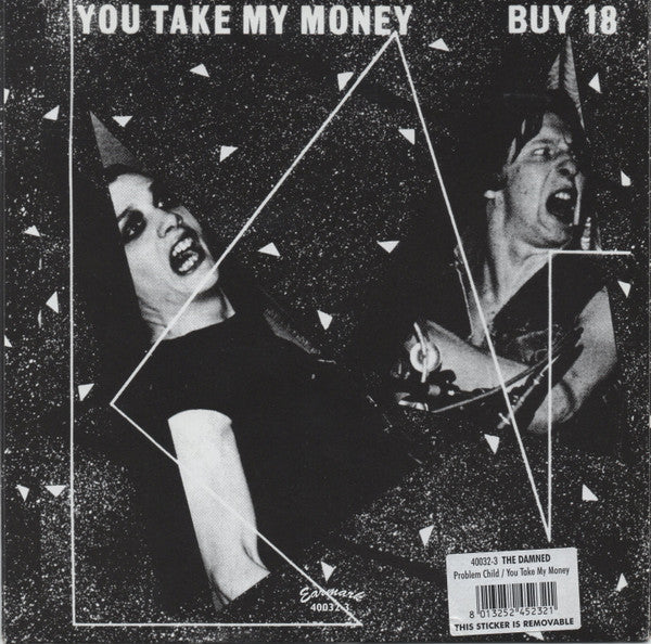 The Damned : Problem Child (7", Single, RE)