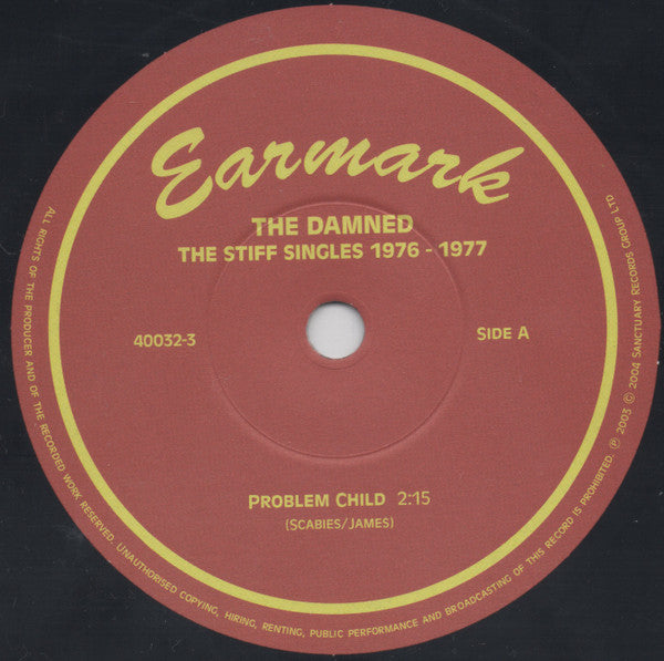 The Damned : Problem Child (7", Single, RE)