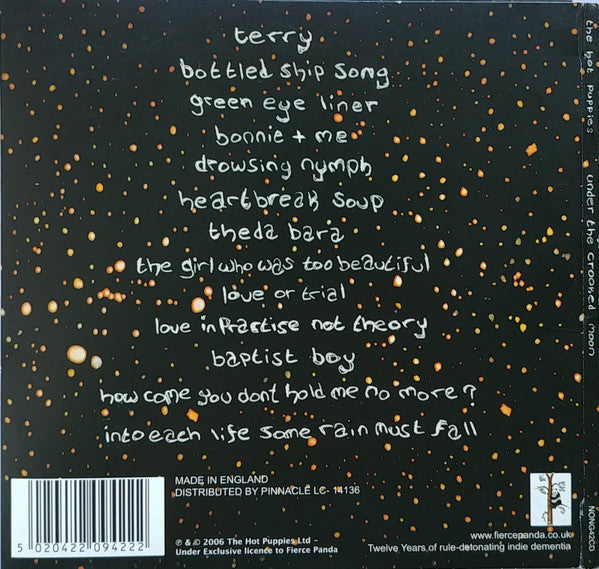 The Hot Puppies : Under The Crooked Moon (CD, Album, Gat)