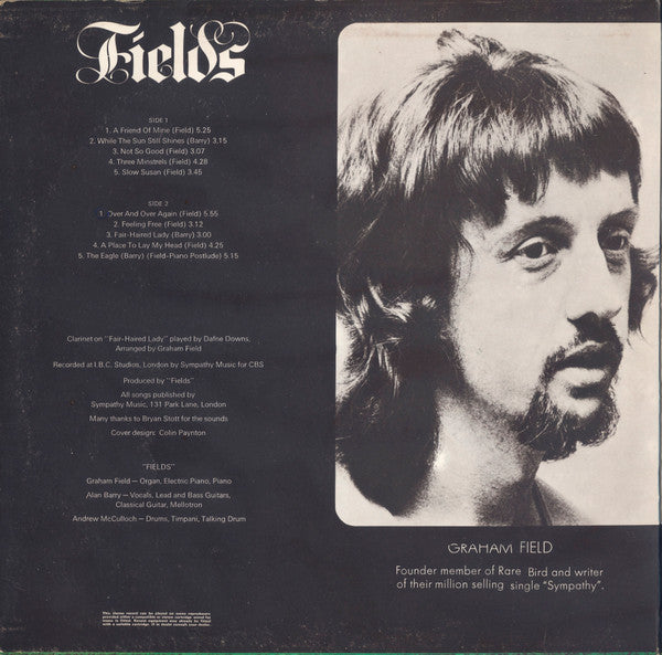 Fields (3) : Fields (LP, Album, Gat)