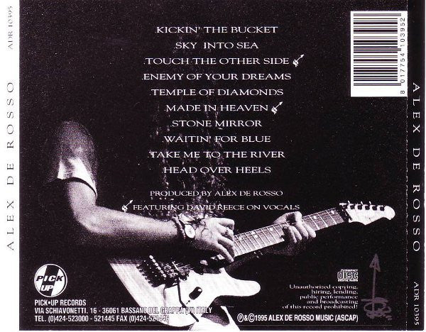 Alex De Rosso : Alex De Rosso (CD, Album)
