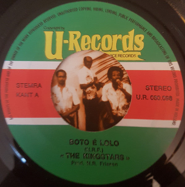 The King Stars : Boto É Lolo (7")