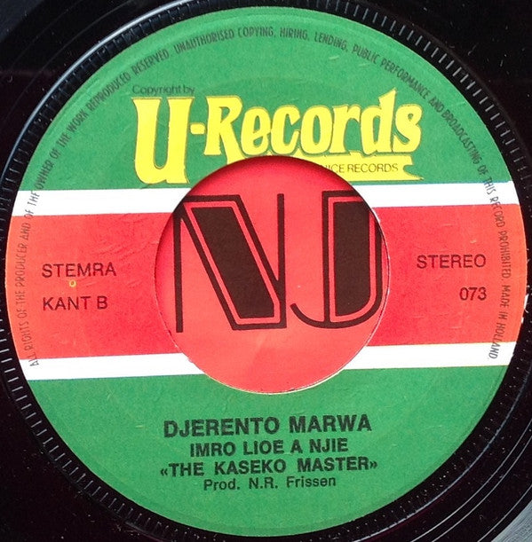 Imro Lioe A Njie & The Kaseko Masters : Mi Ati É Djompo (7")